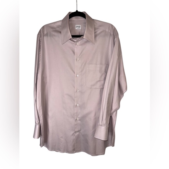 Armani Collezioni Other - Armani Collezioni Men’s Button Down Dress Shirt in light purple - 16.5/42/R